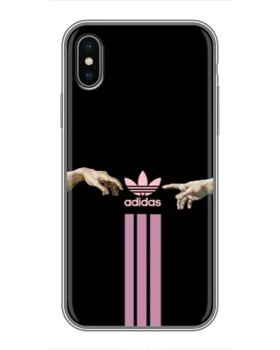Чехол для iPhone X с картинкой «Adidas Hands» Чехол для iPhone X с картинкой «Adidas Hands»