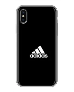 Чехол для iPhone X с картинкой «Adidas Red Style»