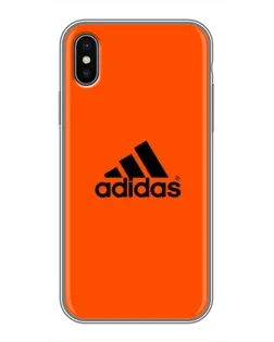 Чехол для iPhone X с картинкой «Adidas Ukraine»