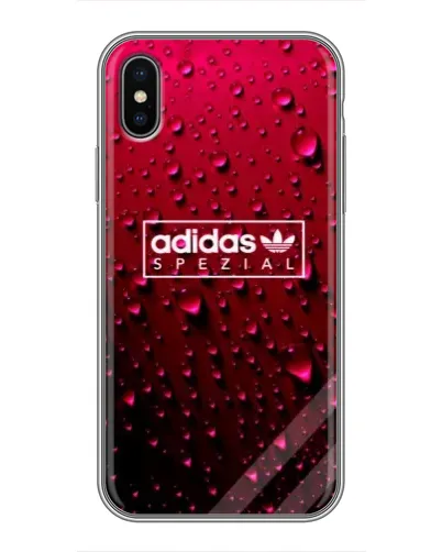 Чехол для iPhone X с картинкой «Adidas Gold Marble» Чехол для iPhone X с картинкой «Adidas Gold Marble»