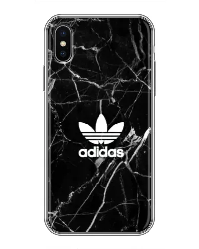 Чехол для iPhone X с картинкой «Белый мрамор Adidas» Чехол для iPhone X с картинкой «Белый мрамор Adidas»