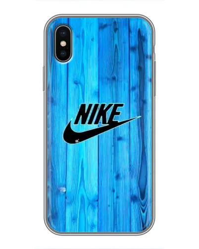 Чехол для iPhone X с картинкой «Голубое дерево Nike» Чехол для iPhone X с картинкой «Голубое дерево Nike»
