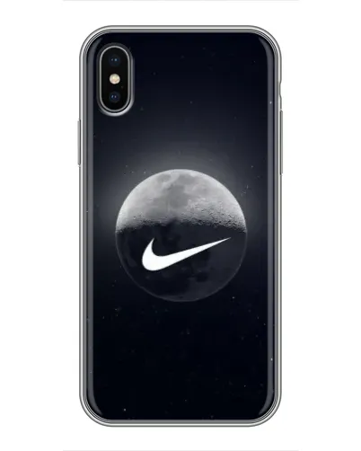 Чохол для iPhone X з картинкою «Nike у стилі графіті» Чохол для iPhone X з картинкою «Nike у стилі графіті»