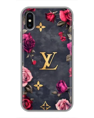 Чехол для iPhone X с картинкой «Цветочный Louis Vuitton» Чехол для iPhone X с картинкой «Цветочный Louis Vuitton»