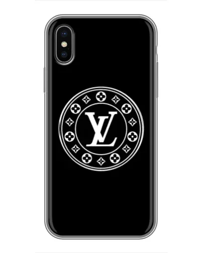 Чехол для iPhone X с картинкой «LV — печать стиля» Чехол для iPhone X с картинкой «LV — печать стиля»