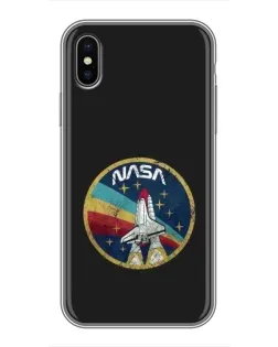 Чехол для iPhone X с картинкой «NASA — эмблема миссии» Чехол для iPhone X с картинкой «NASA — эмблема миссии»