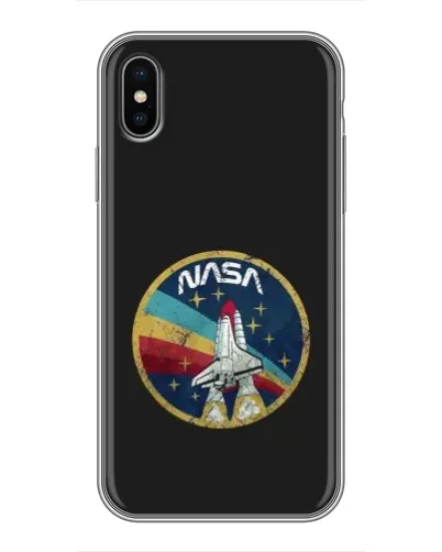 Чехол для iPhone X с картинкой «NASA — эмблема миссии» Чехол для iPhone X с картинкой «NASA — эмблема миссии»
