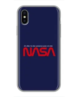 Чехол для iPhone X с картинкой «NASA — глубокий космос»