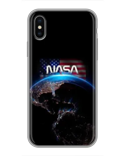 Чехол для iPhone X с картинкой «Земля из космоса NASA» Чехол для iPhone X с картинкой «Земля из космоса NASA»
