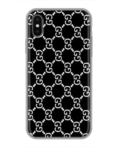 Чехол для iPhone X с картинкой «Gucci — сетчатый паттерн»