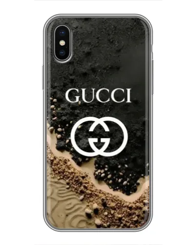 Чехол для iPhone X с картинкой «Gucci — песчаные дюны»