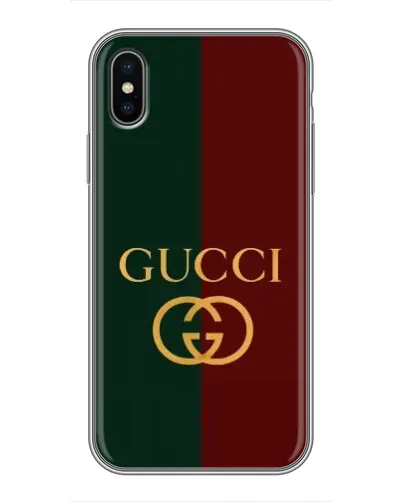 Чехол для iPhone X с картинкой «Gucci — темно-зеленый градиент» Чехол для iPhone X с картинкой «Gucci — темно-зеленый градиент»