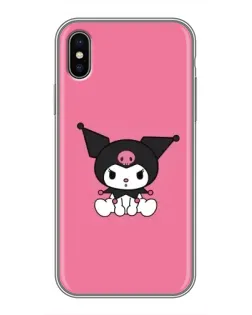 Чохол для iPhone X з картинкою «Похмура Kuromi»
