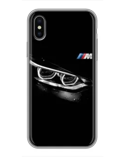 Чохол для iPhone X з картинкою «BMW — погляд тигра»