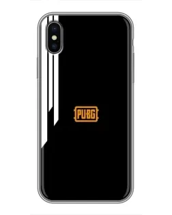 Чохол для iPhone X з картинкою «PUBG — вертикальні лінії»