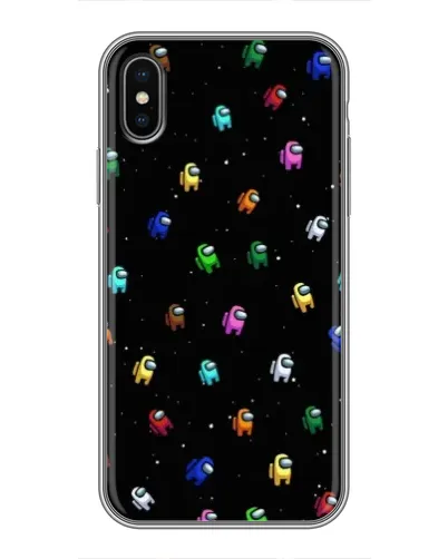Чохол для iPhone X з картинкою «Екіпаж Among Us» Чохол для iPhone X з картинкою «Екіпаж Among Us»
