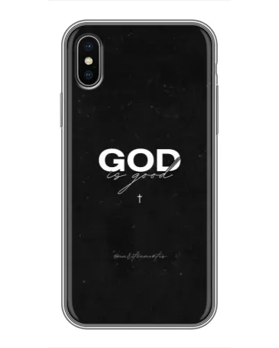 Чохол для iPhone X з картинкою «GOD — Бог над усім» Чохол для iPhone X з картинкою «GOD — Бог над усім»