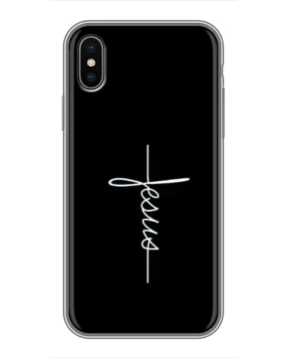Чохол для iPhone X з картинкою «Тонка лінія віри» Чохол для iPhone X з картинкою «Тонка лінія віри»