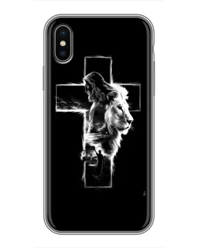 Чехол для iPhone X с картинкой «Сияющий крест Jesus» Чехол для iPhone X с картинкой «Сияющий крест Jesus»