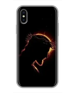 Чехол для iPhone X с картинкой «Терновый венец»