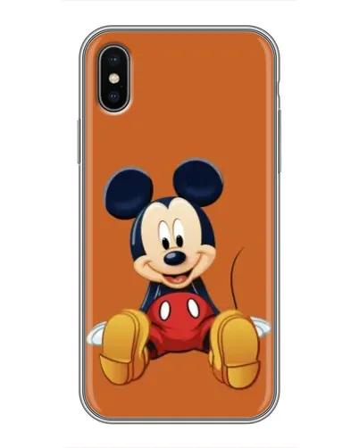 Чохол для iPhone X з картинкою «Міккі відпочиває» Чохол для iPhone X з картинкою «Міккі відпочиває»