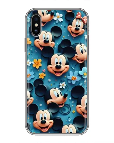 Чохол для iPhone X з картинкою «Паттерн Міккі та Мінні» Чохол для iPhone X з картинкою «Паттерн Міккі та Мінні»