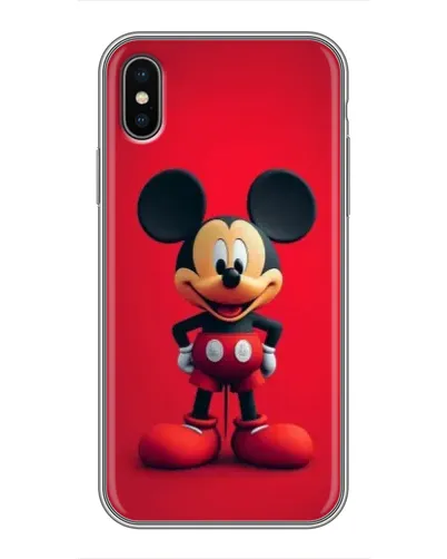 Чохол для iPhone X з картинкою «Mickey в повний зріст» Чохол для iPhone X з картинкою «Mickey в повний зріст»