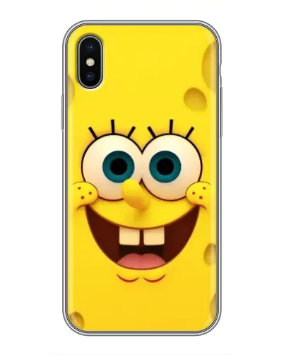 Чохол для iPhone X з картинкою «Губка Боб посмішка» Чохол для iPhone X з картинкою «Губка Боб посмішка»