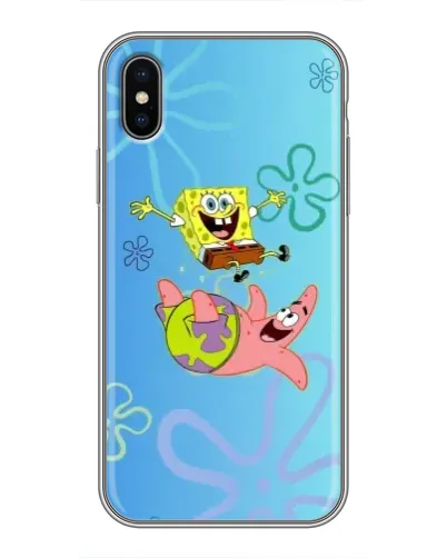 Чохол для iPhone X з картинкою «Спанч Боб та Патрік» Чохол для iPhone X з картинкою «Спанч Боб та Патрік»