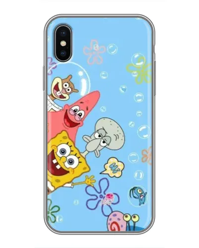 Чохол для iPhone X з картинкою «Веселі бульбашки» Чохол для iPhone X з картинкою «Веселі бульбашки»