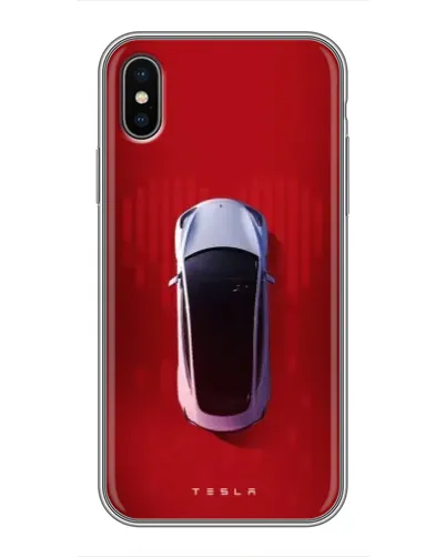 Чохол для iPhone X з картинкою «Tesla Top View» Чохол для iPhone X з картинкою «Tesla Top View»