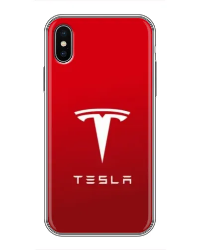 Чохол для iPhone X з картинкою «Tesla Red Classic» Чохол для iPhone X з картинкою «Tesla Red Classic»