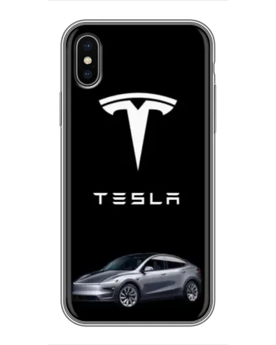 Чохол для iPhone X з картинкою «Tesla Model Y» Чохол для iPhone X з картинкою «Tesla Model Y»