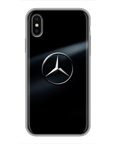 Чохол для iPhone X з картинкою «Mercedes на металі» Чохол для iPhone X з картинкою «Mercedes на металі»