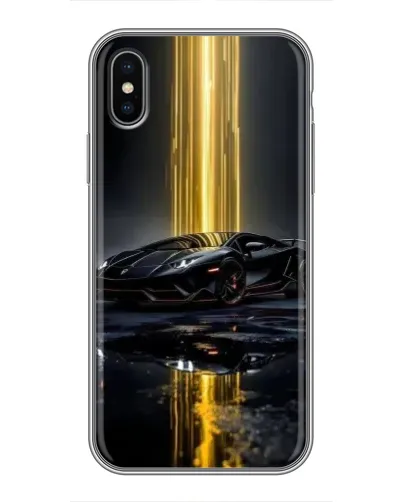 Чохол для iPhone X з картинкою «Нічний Lamborghini драйв» Чохол для iPhone X з картинкою «Нічний Lamborghini драйв»