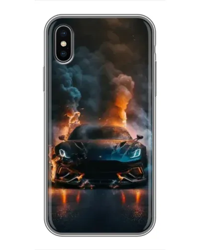 Чохол для iPhone X з картинкою «Lamborghini димна естетика» Чохол для iPhone X з картинкою «Lamborghini димна естетика»