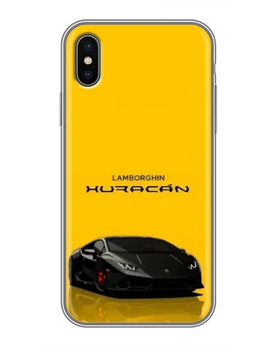 Чохол для iPhone X з картинкою «Lamborghini Huracan чорний» Чохол для iPhone X з картинкою «Lamborghini Huracan чорний»