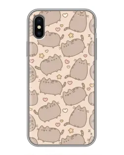 Чехол для iPhone X с картинкой «Маленькие Пушины»