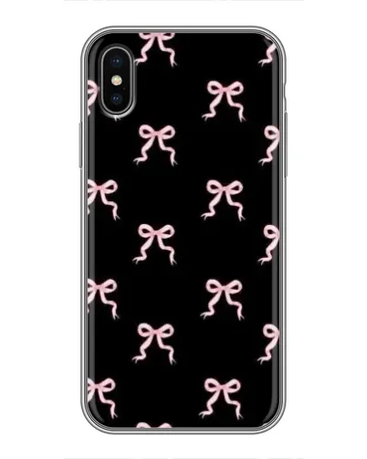 Чохол для iPhone X з картинкою «Бант-квітка»