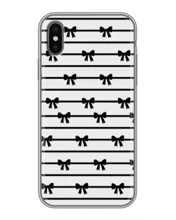 Чохол для iPhone X з картинкою «Смугастий ритм»