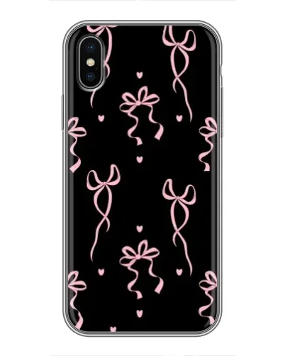 Чохол для iPhone X з картинкою «Тонкі стрічки»
