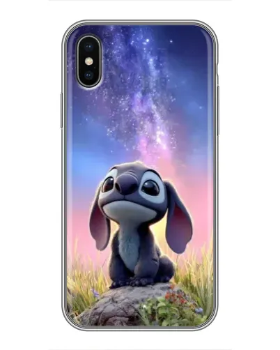 Чехол для iPhone X с картинкой «Стич на рассвете» Чехол для iPhone X с картинкой «Стич на рассвете»