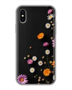 Чохол для iPhone X з картинкою «Квіткова композиція»