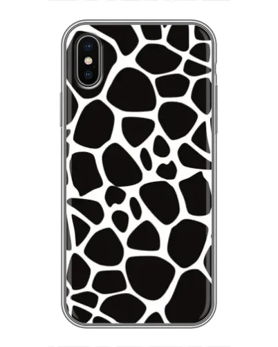 Чохол для iPhone X з картинкою «Чорно-білий жираф» Чохол для iPhone X з картинкою «Чорно-білий жираф»