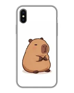 Чохол для iPhone X з картинкою «Товстенька капібара» Чохол для iPhone X з картинкою «Товстенька капібара»
