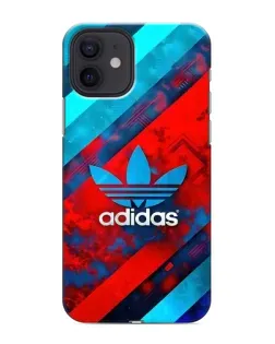 Чехол для iPhone 12 mini с картинкой «Абстракция Adidas»