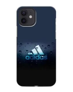 Чехол для iPhone 12 mini с картинкой «Adidas Water Drops»