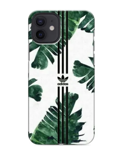 Чехол для iPhone 12 mini с картинкой «Пальмовые листья адидас» Чехол для iPhone 12 mini с картинкой «Пальмовые листья адидас»