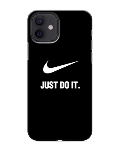 Чехол для iPhone 12 mini с картинкой «Классический принт Nike» Чехол для iPhone 12 mini с картинкой «Классический принт Nike»