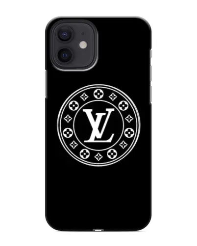 Чехол для iPhone 12 mini с картинкой «LV — печать стиля»